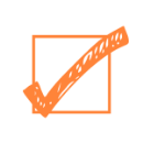 Compleat Checkmark Orange.